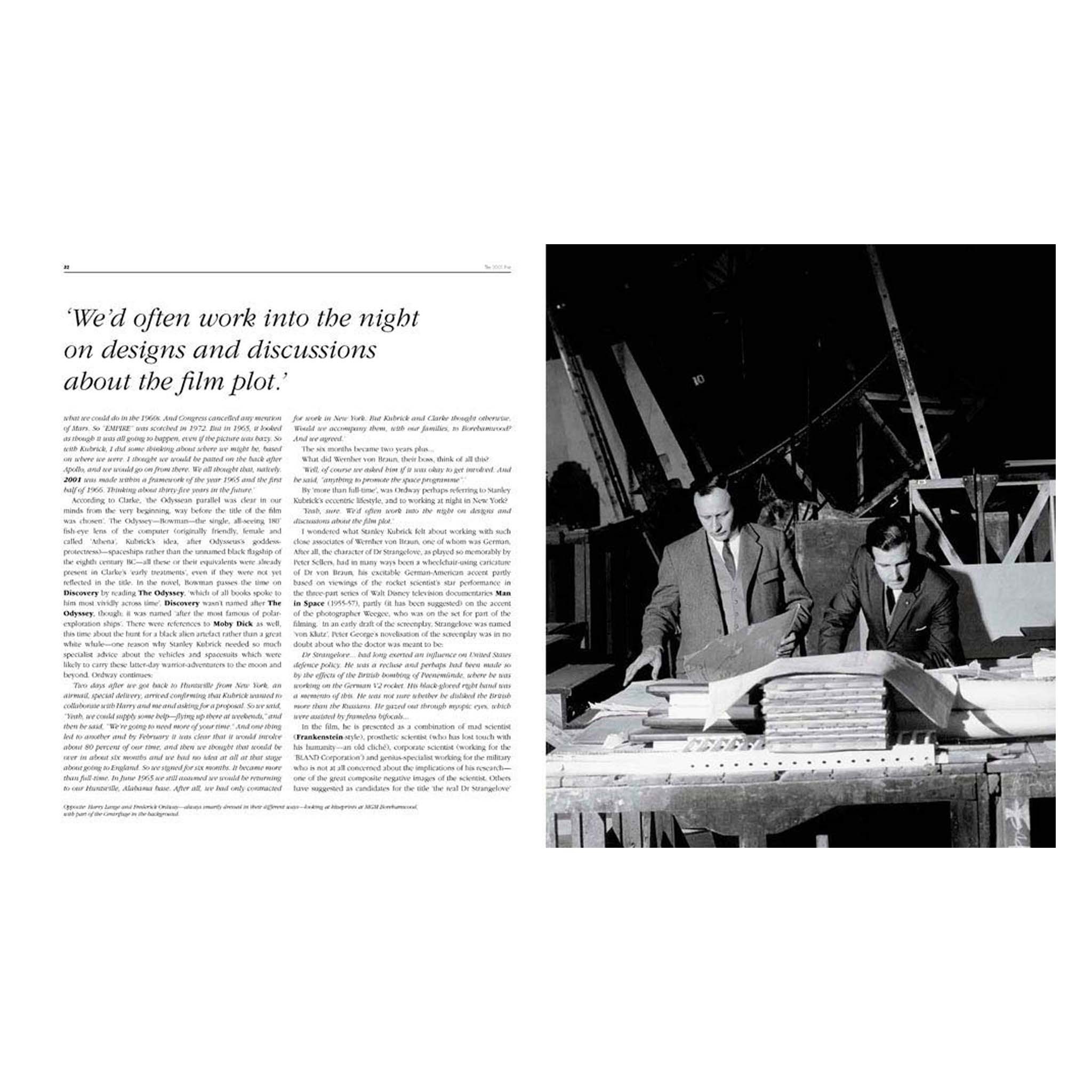 THE 2001 FILE: HARRY LANGE AND THE DESIGN OF THE LANDMARK