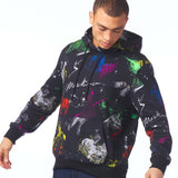 MOSCHINO PRINTED HOODIE