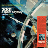 Album cover for '2001: A Space Odyssey' with space-themed design and text.