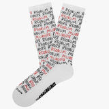 ATHLETIC THE SHINING- REDRUM PATTERN SOCKS
