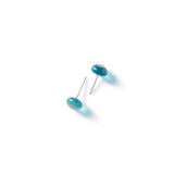 BROKEN PLATES SMALL DOMED STUD EARRINGS