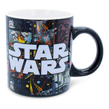 STAR WARS COMIC STRIP LOGO 20OZ CERAMIC MUG