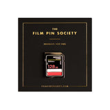 MEMORY CARD ENAMEL PIN