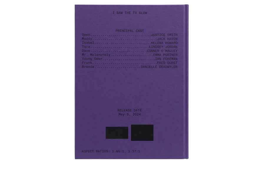 I Saw the TV Glow Screenplay Book – Academy Museum Store