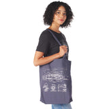 BRUCE THE SHARK BLUEPRINT TOTE