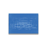 BRUCE THE SHARK BLUEPRINT POSTCARD