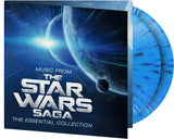 The Star Wars Saga (Soundtrack)LIMITED 'HYPERSPACE' BLUE Splatter 140 Gram Audiophile Vinyl, insert, secret Inscriptions, numbered to 1500