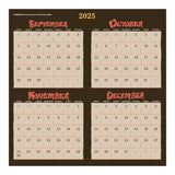 CLASSIC HORROR MOVIES 2026 WALL CALENDAR