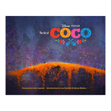 Book cover of 'The Art of Coco' by Disney Pixar with colorful text and artistic design.