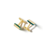 BROKEN PLATES SQUARE CUFFLINKS