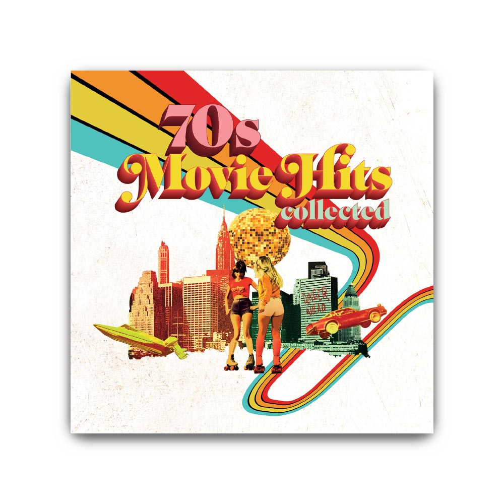70'S MOVIE HITS COLLECTED ( 2LP PINK AND YELLOW)