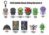 Godzilla 3D Foam Bag Clip, Series 8