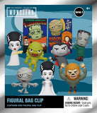 Universal Monsters 3D Bag Clip, Series 3