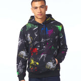 MOSCHINO PRINTED HOODIE