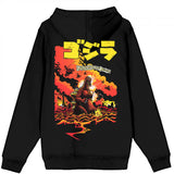 Godzilla Classic Kanji Poster Art Hoodie