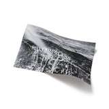 Art Print with 'Hollywoodland' text on a white background