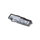 Black and white architectural drawing set on a white background