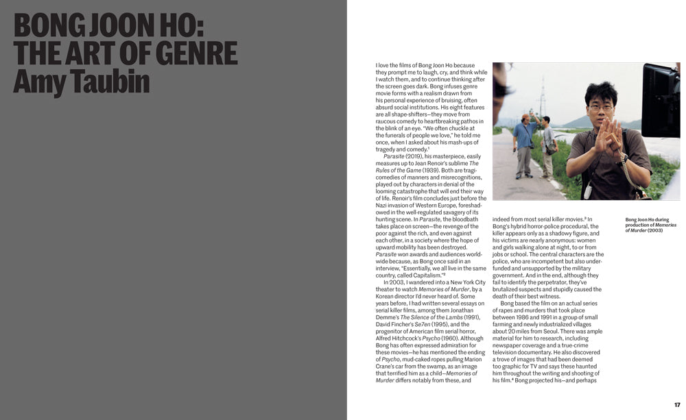 BONG JOON HO: DIRECTOR'S INSPIRATION