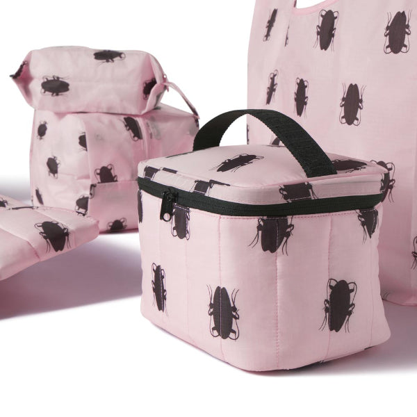 ROACH PRINT PUFFY LUNCH BAG