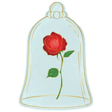 BEAUTY AND THE BEAST ENCHANTED ROSE FOIL SCULPTED TRINKET TRAY