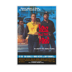 Boyz N the hood Ice Cube cult movie poster print