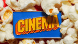 CINEMA ENAMEL PIN