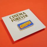 CINEMA ENAMEL PIN