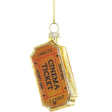 CINEMA TICKET ORNAMENT