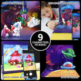 CLAY MONSTER MOVIE MAKER; FILM ON FUN POP-UP SETS!