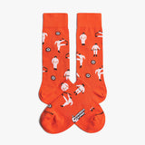 CLOCKWORK ORANGE PATTERN SOCKS