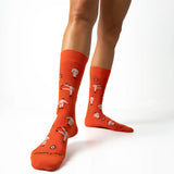 CLOCKWORK ORANGE PATTERN SOCKS