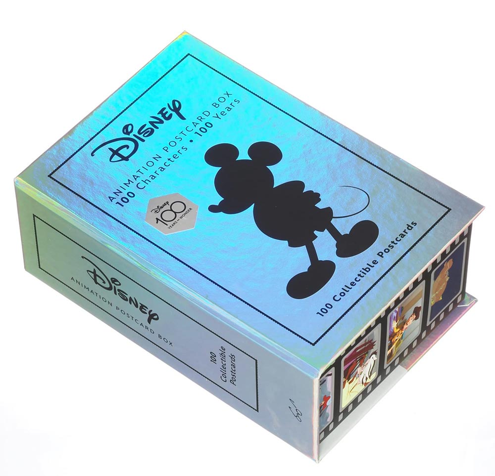 POSTCARD　Museum　100　POSTCARDS　DISNEY　ANIMATION　Academy　BOX:　COLLECTIBLE　–　Store