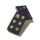 Friday the 13th Jason Mask VHS Pin Set