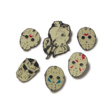 Friday the 13th Jason Mask VHS Pin Set