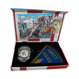 JAWS AMITY ISLAND POLICE CHIEF BADGE AND PATCH LIMITED EDITION PROP REPLICA