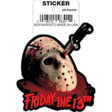 Friday the 13th – Mask Die Cut Sticker