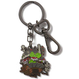 HOWL'S MOVING CASTLE ENAMEL KEYCHAIN