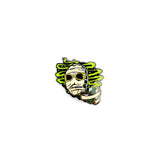 INVISIBLE MAN ENAMEL PIN- GLOW IN THE DARK