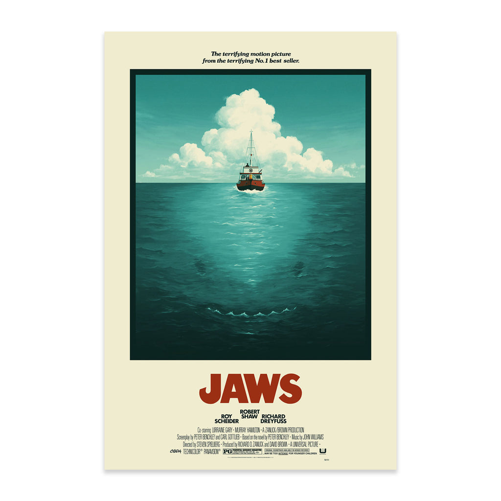JAWS SCREEN PRINT POSTER BY CODA & PHANTOM CITY CREATIVE | ACADEMY ...