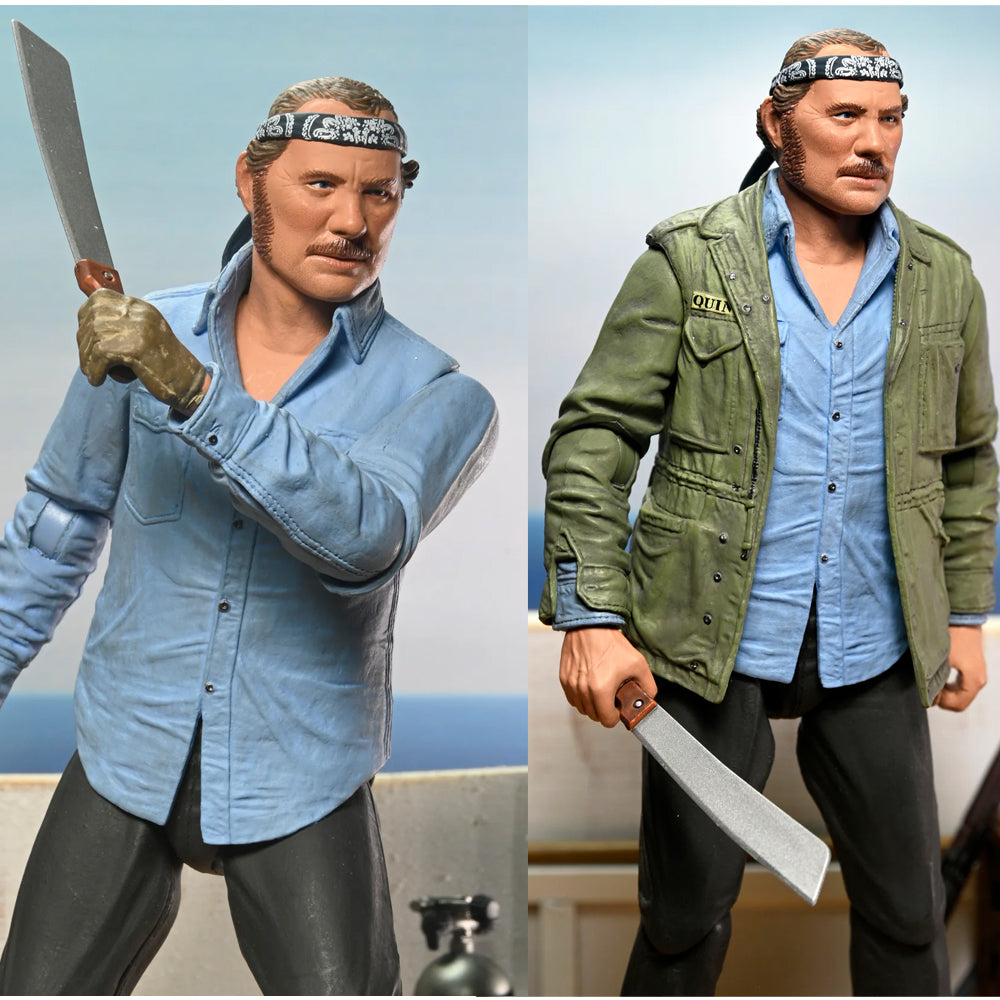 OFFICIAL JAWS® SAM QUINT 50th ANNIVERSARY GREAT WHITE SHARK HUNTER ...