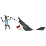 TOONY TERRORS - 6IN SCALE ACTION FIGURES - QUINT AND SHARK 2-PACK (JAWS)