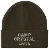 Friday the 13th Camp Crystal Lake Adult Ribbed Knit Beanie