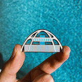 LAX ENAMEL PIN