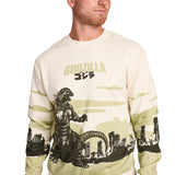 Godzilla Cityscape Crewneck Sweatshirt