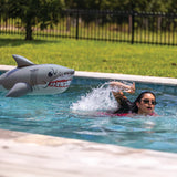 JAWS 50TH ANNIVERSARY INFLATABLE SHARK POOL NOODLE