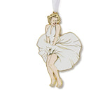 Marilyn Monroe Enamel Ornament