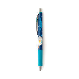 Pen with a blue accent and character design on a white background. Studio Ghibli My Neighbor Totoro Ballpoint Pen (Totoro’s Umbrella) 