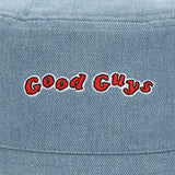 Chucky Good Guys Denim and Roller Print Reversible Bucket Hat
