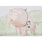 OKJA SKETCH POSTCARD