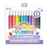 YUMMY YUMMY SCENTED MARKERS- SET OF 12
